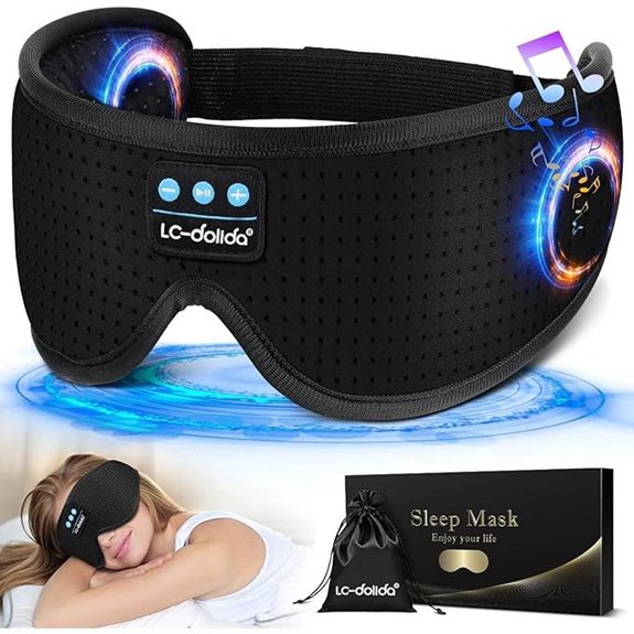 LC-dolida Bluetooth Sleep Mask with Headphones