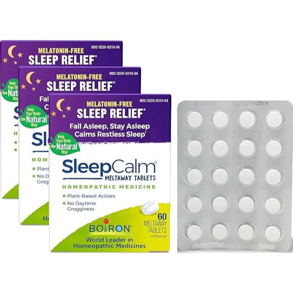 Boiron SleepCalm Sleep Aid Tablets (180 Count)