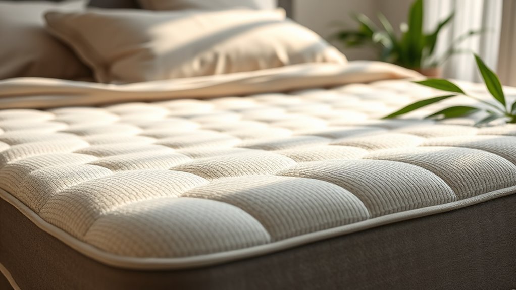breathable bamboo mattress topper
