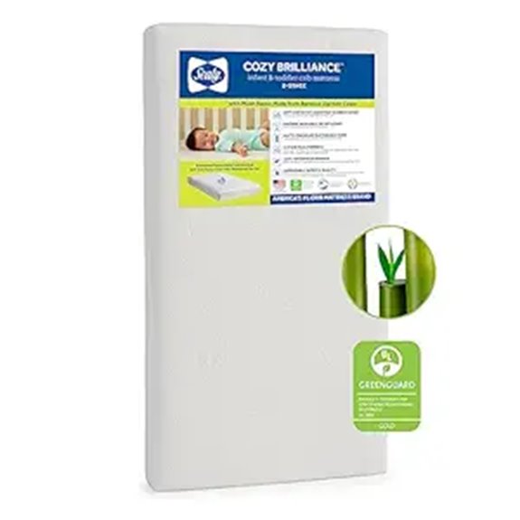 Sealy Baby Breathable Crib Mattress with Waterproof Cover