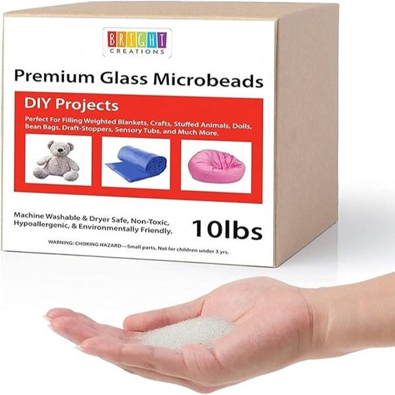 Bright Creations Glass Beads for Stuffed Animals & Crafts