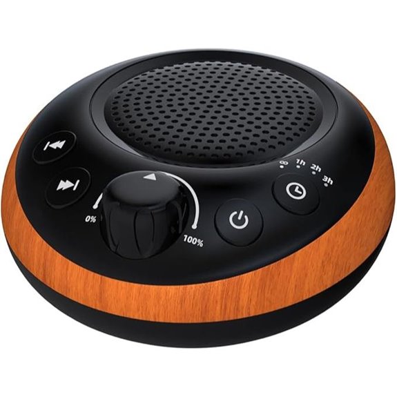 Sound Brown Noise Machine with Soothing Sounds and Timer