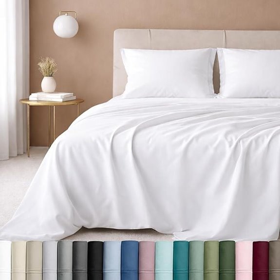 California Design Den Queen Satin Sheet Set