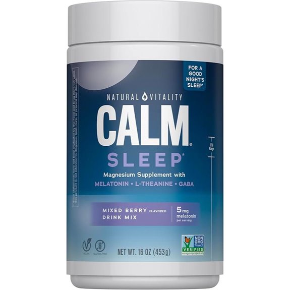 Natural Vitality Calm Sleep Drink Mix (16 oz)