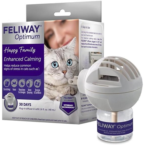 FELIWAY Optimum 30-Day Cat Calming Diffuser Kit