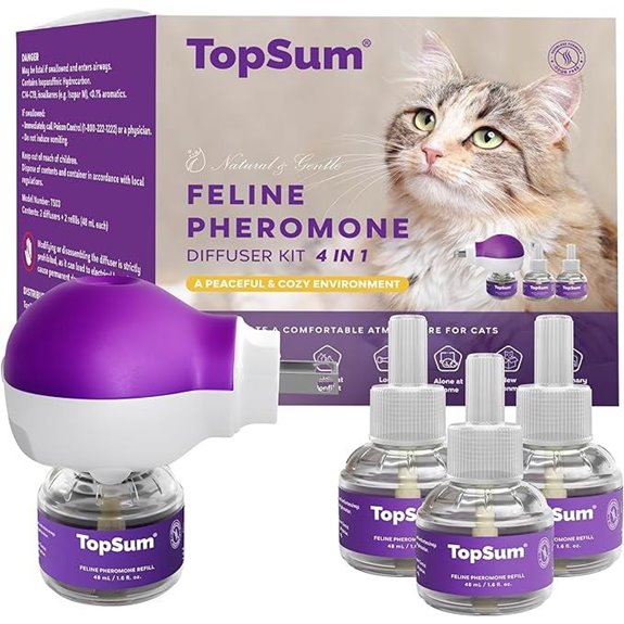 TopSum Cat Pheromones Diffuser Kit for Calmness