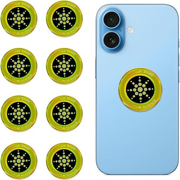 8-Pack Cell Phone Protection Neutralizer Stickers