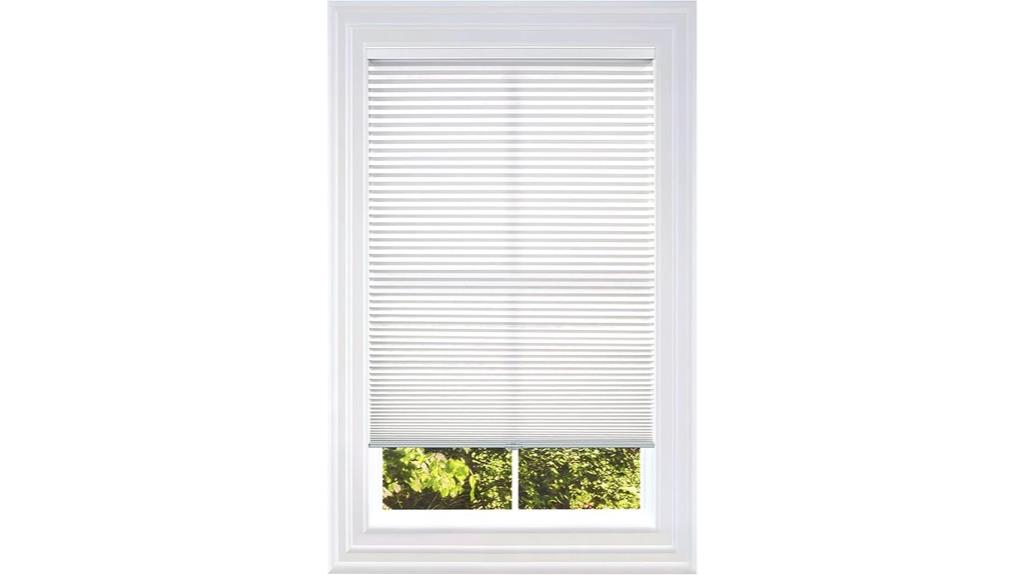 cellular honeycomb cordless shade
