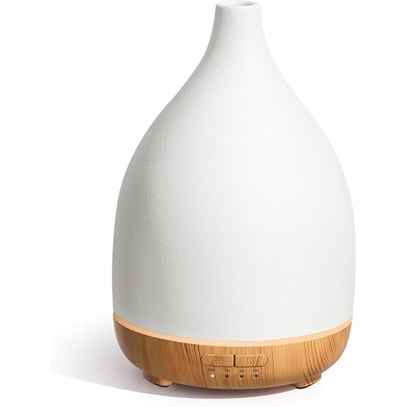 InnoGear 300ML Ceramic Essential Oil Diffuser with Timer