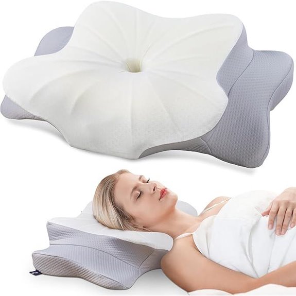 DONAMA Cervical Memory Foam Pillow for Neck Support