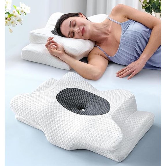 Emircey Cervical Neck Pillow for Sleep and Relief
