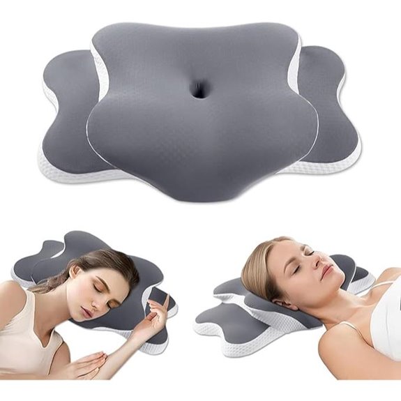 Ergo Cervical Memory Foam Pillow for Sleep & Snoring