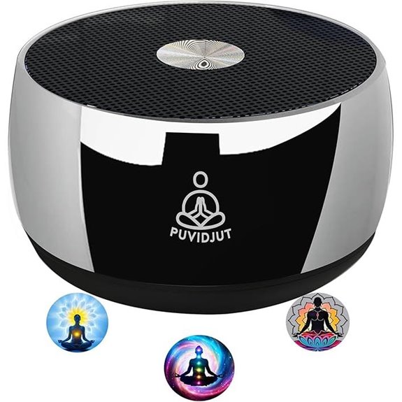 Meditation Sound Machine with Chakra Frequencies and Timer