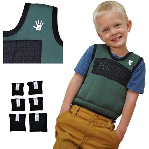 Weighted Kids' Vest with Removable Weights