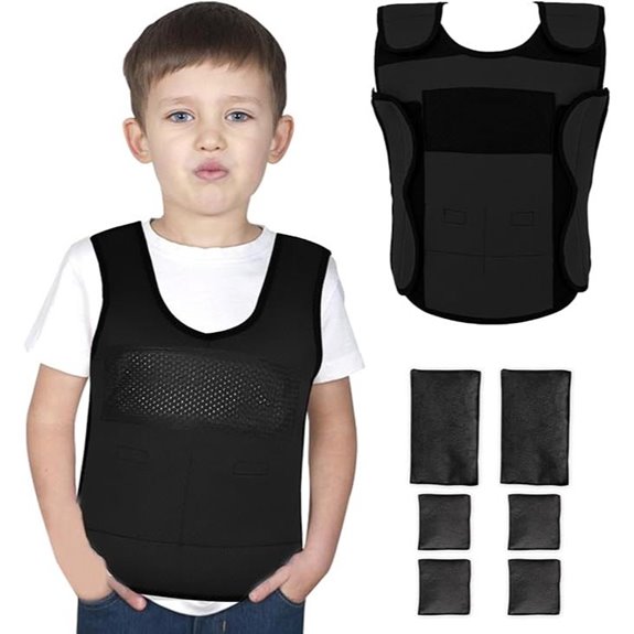 Weighted Kids' Vest with Removable Weights