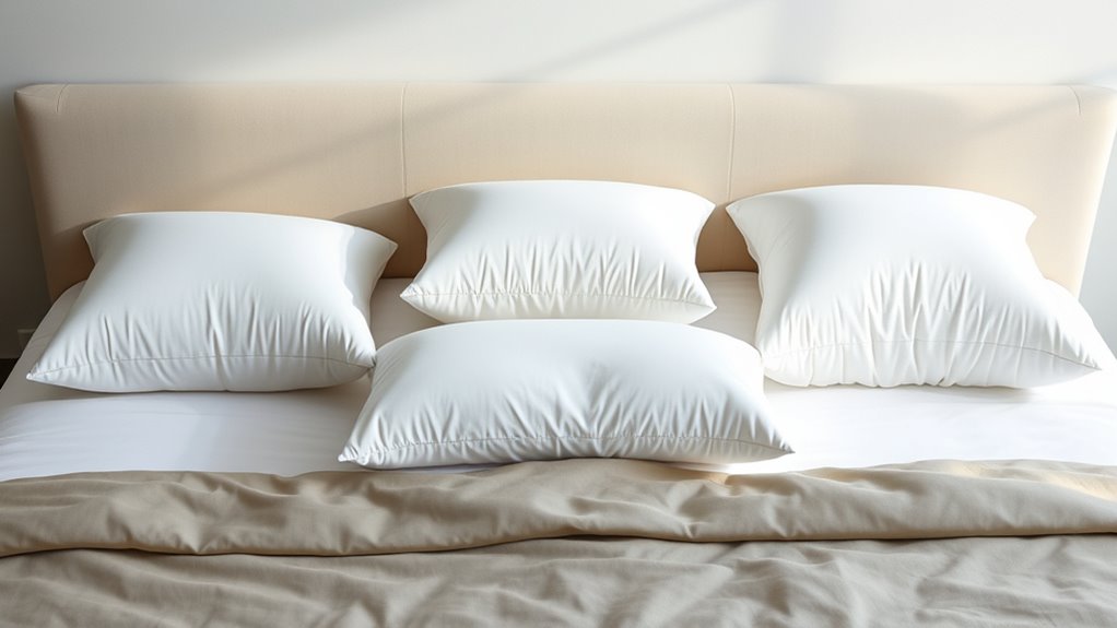 choosing supportive latex pillows