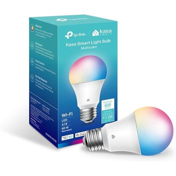 Kasa Multicolor WiFi Smart Light Bulb (KL125)