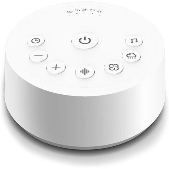 Color Noise Sleep Machine with 25 Soothing Sounds