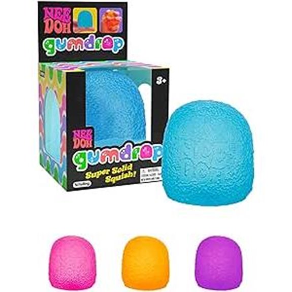 Schylling NeeDoh Gumdrop Sensory Toy (1 Pack)