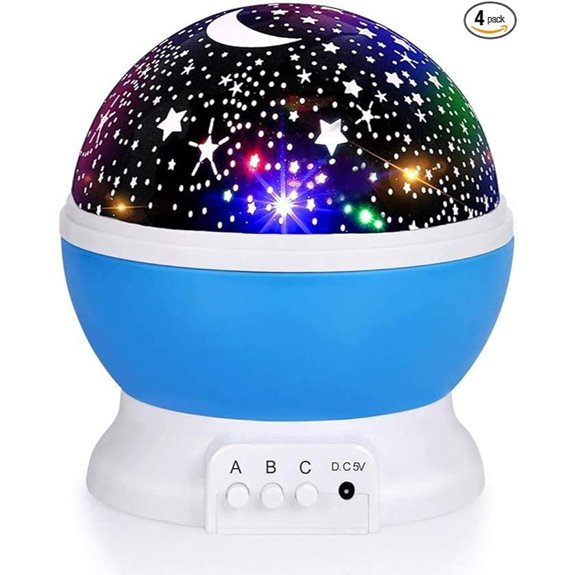 Kids Night Light Nebula Projector with 12 Colors