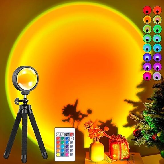 Balkwan Sunset Lamp with 16 Colors and USB