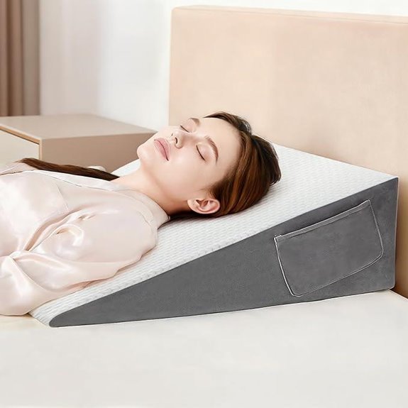 Vekkia 24 Bed Wedge Pillow for Sleep Support