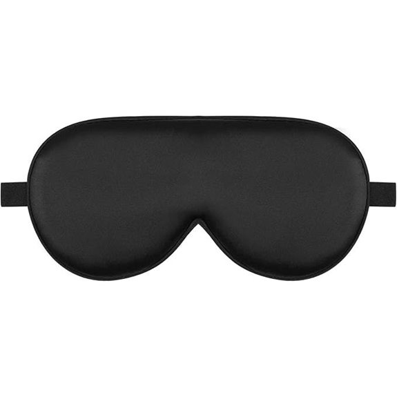 Alaska Bear Silk Sleep Mask with Shaped Padding