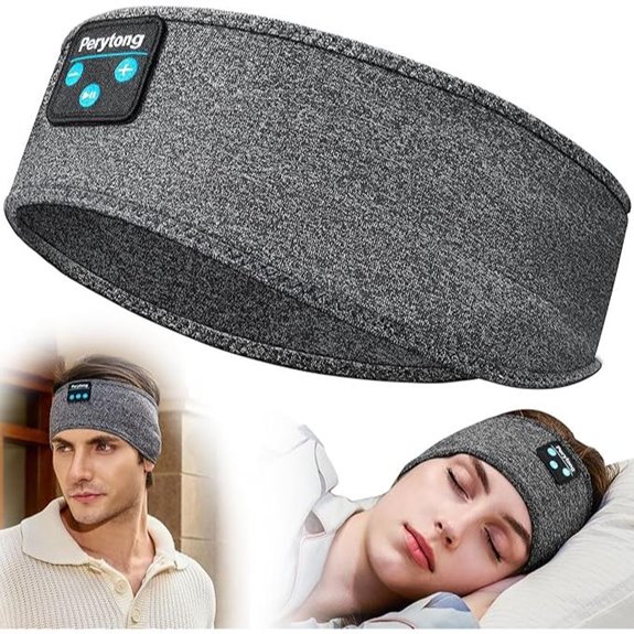Perytong Sleep Headphones Bluetooth Headband
