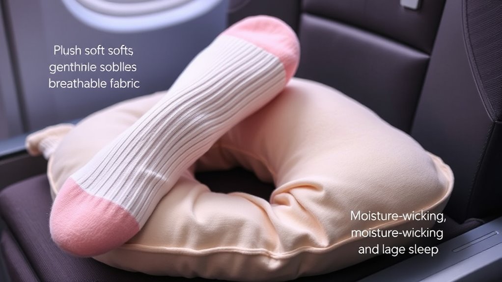 comfortable breathable travel socks