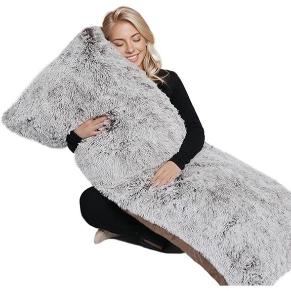 ZonLi Fluffy Full Body Pillow for Sleep