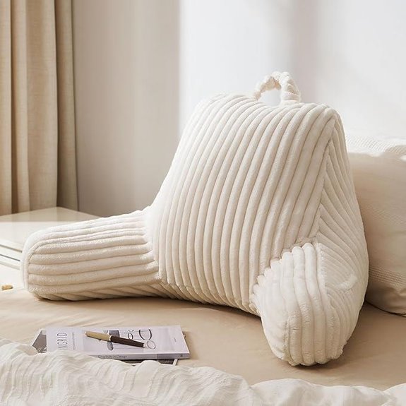 Blissful Diary Reading Pillow for Bed and Floor