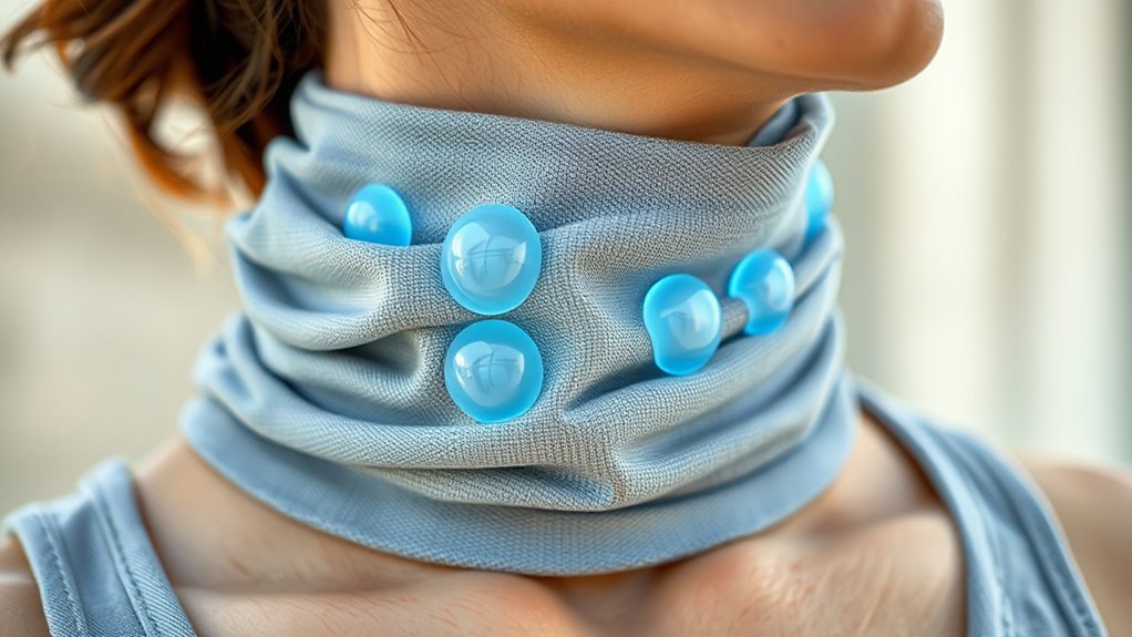 comfortable reusable cooling wrap