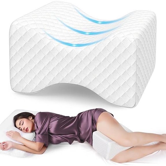 Memory Foam Knee Pillow for Side Sleepers