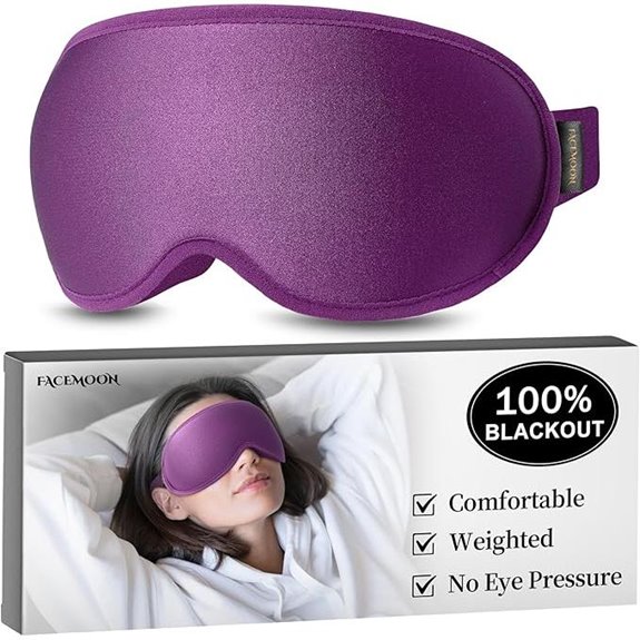 Weighted Sleep Mask for Deep Relaxation and Rest