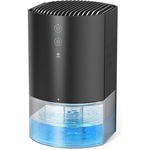 Small Portable Dehumidifier with Auto Shut-Off