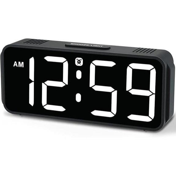 Peakeep Small Digital Alarm Clock with Dimmers