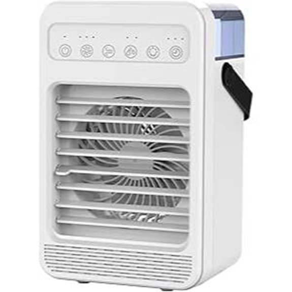 Portable Mini Air Conditioner with 4 Speeds and Colors