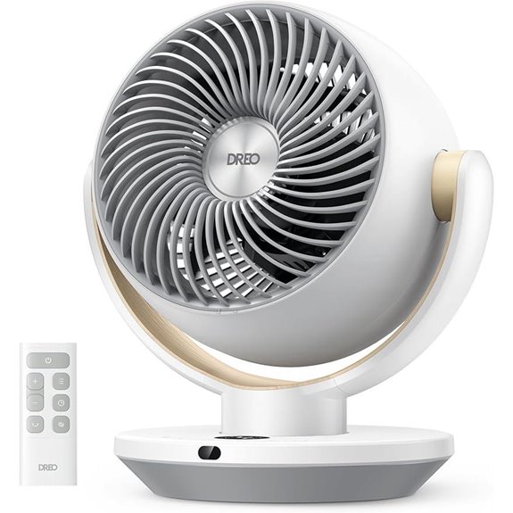 Dreo 11-Inch Table Fan with Remote and Oscillation
