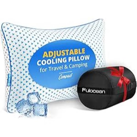 Small Portable Memory Foam Travel Pillow