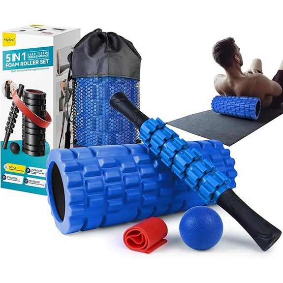5-in-1 Foam Roller Set for Muscle Massage