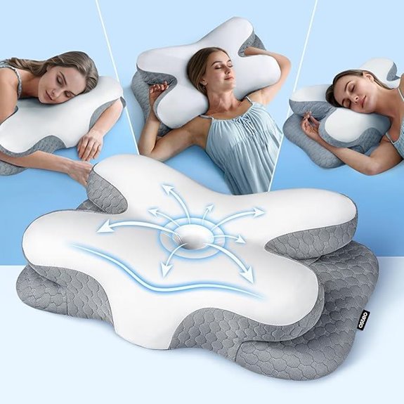 Osteo Enjoy Cooling Cervical Neck Pillow