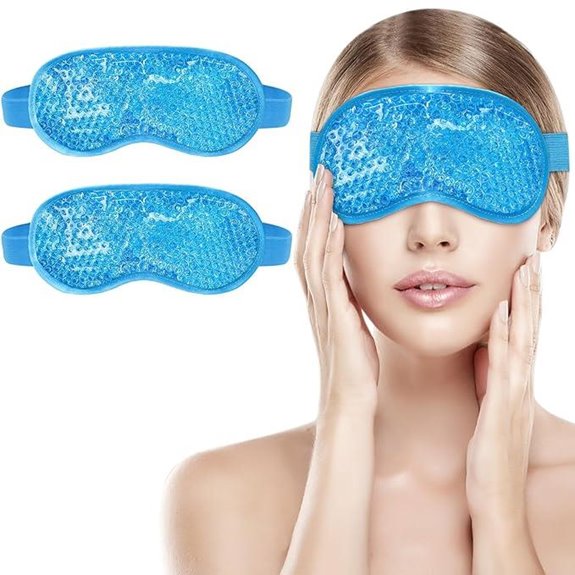 2-Pack Cooling Eye Mask for Puffiness and Stress