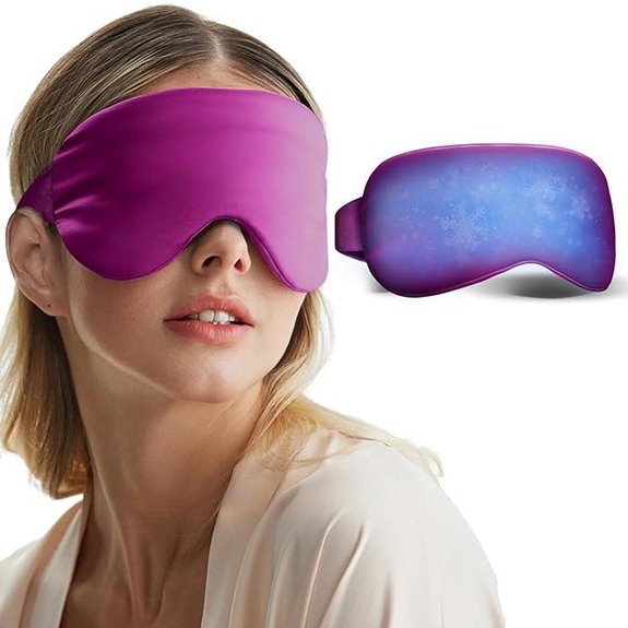 Cooling Eye Mask for Puffy Eyes and Migraines