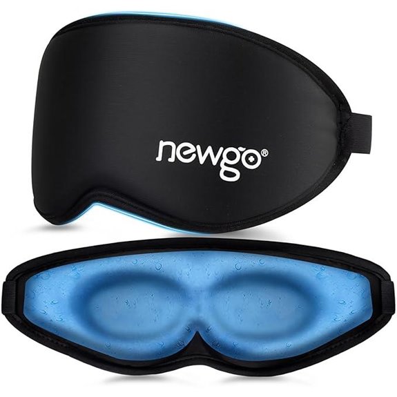 NEWGO Cooling Gel Eye Mask for Puffiness and Stress
