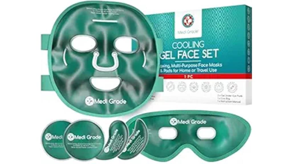 cooling ice face mask