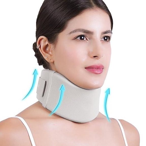 Ice Silk Neck Brace for Pain Relief & Posture Support