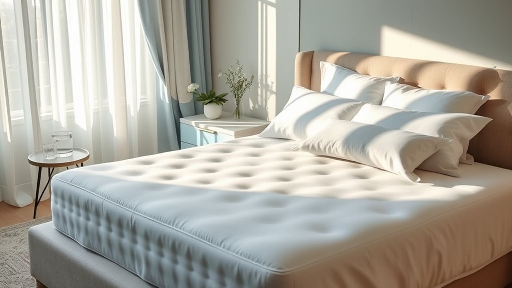 cooling material and features