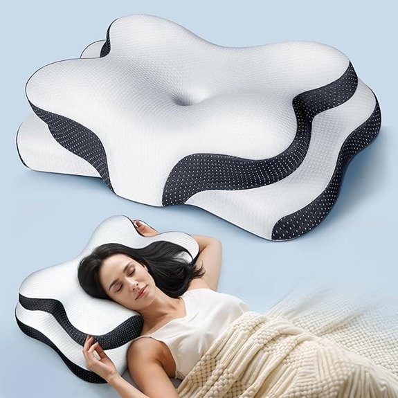 Osteo Cervical Neck Pillow with Cooling Support