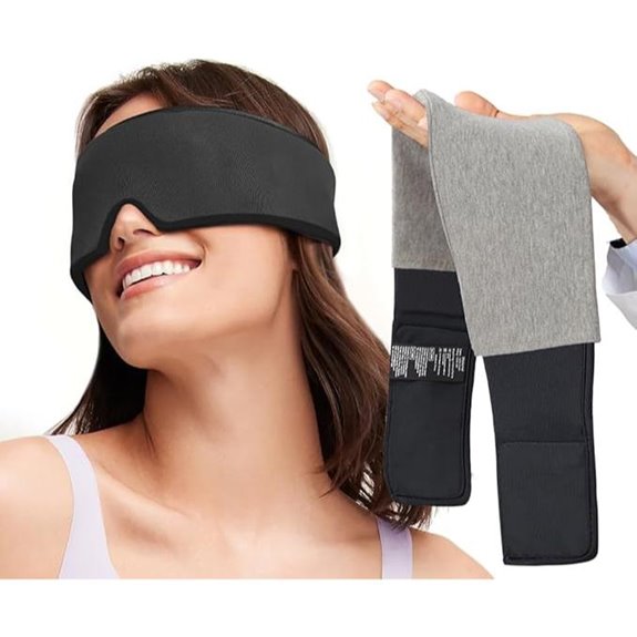 Umisleep Cooling Sleep Mask with Washable Cover