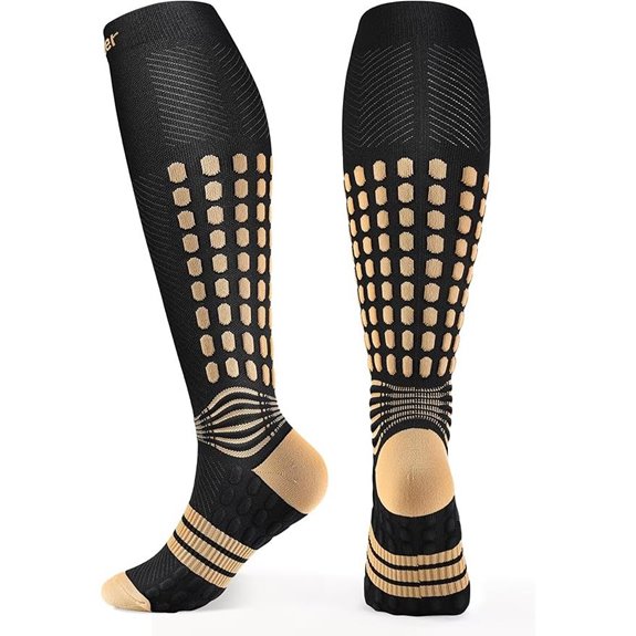 NEENCA Copper Compression Socks (20-30mmHg 1 Pair)